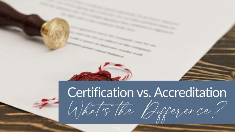 Comparing different degree program accreditation standards