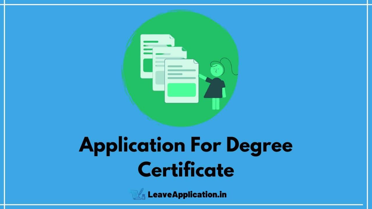 Navigating the application process for degree programs